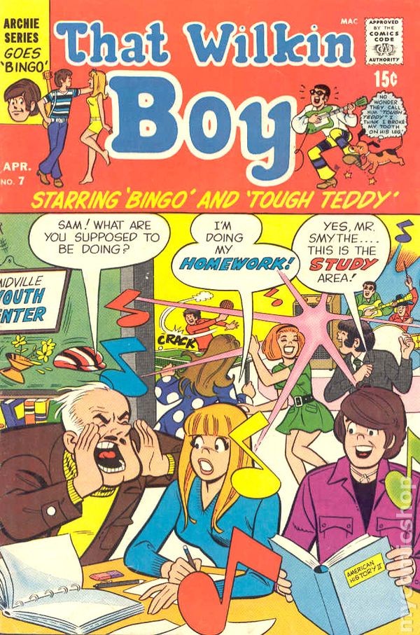 That Wilkin Boy #7 FN 1970 Immagine Stock
