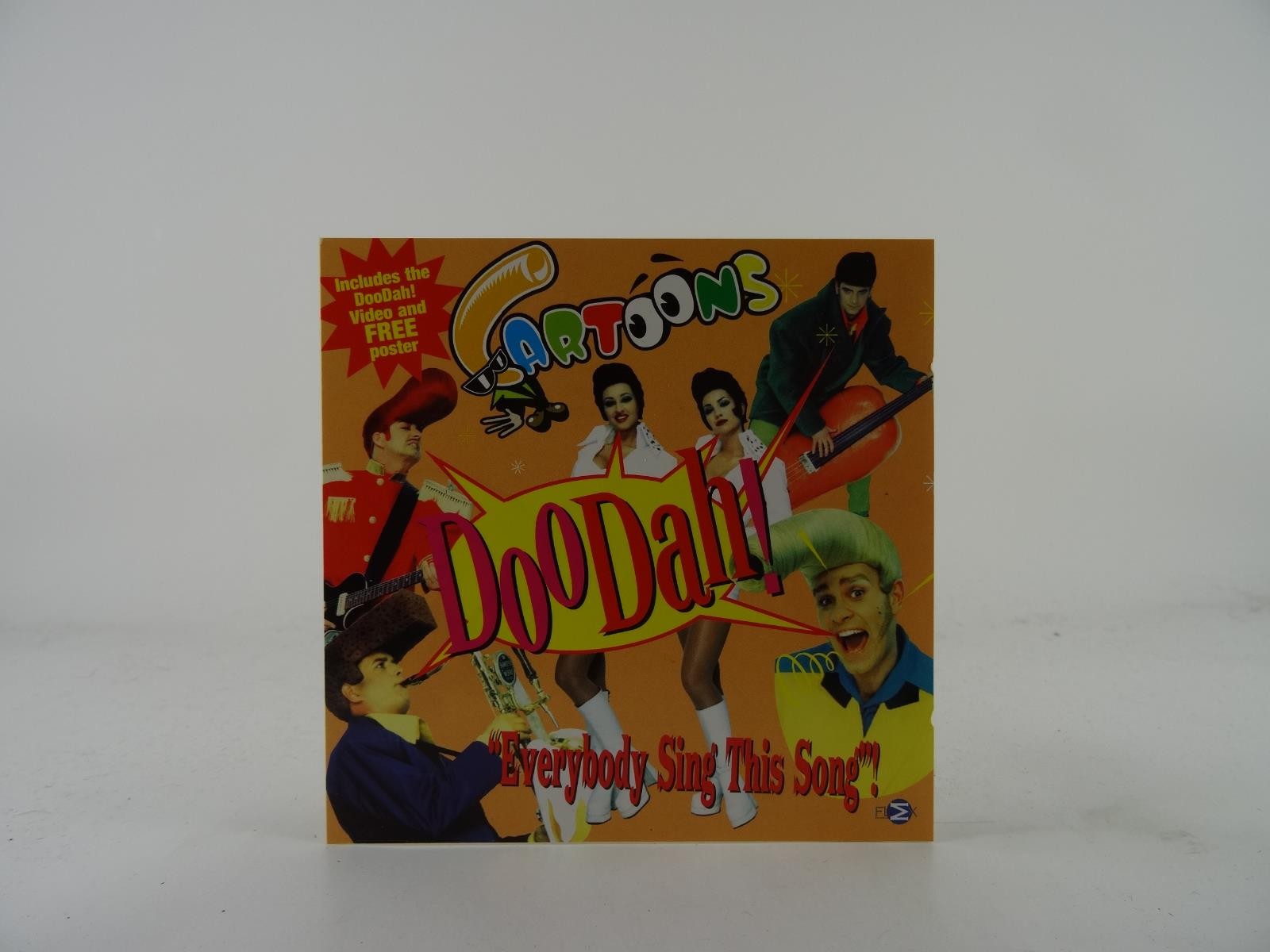 CARTOONS DOODAH! (B99) 4 Track CD Single including Picture Sleeve EMI