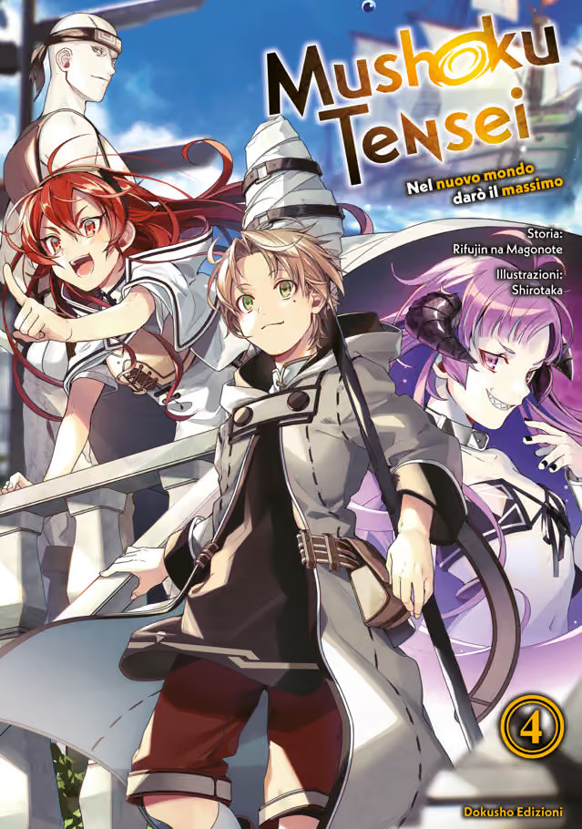 Mushoku Tensei - Nel Nuovo Mondo Darò il Massimo Vol. 4 - Dokusho Edizioni - Ita