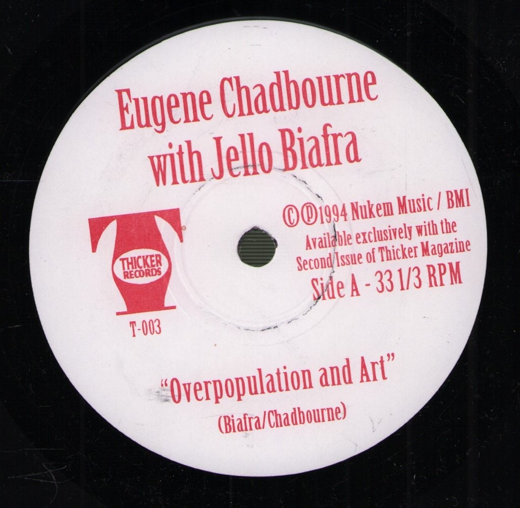 Eugene Chadbourne With Jello Biafra/Jack and Jim Show 7" Vinile 45 RPM VG+ 1994