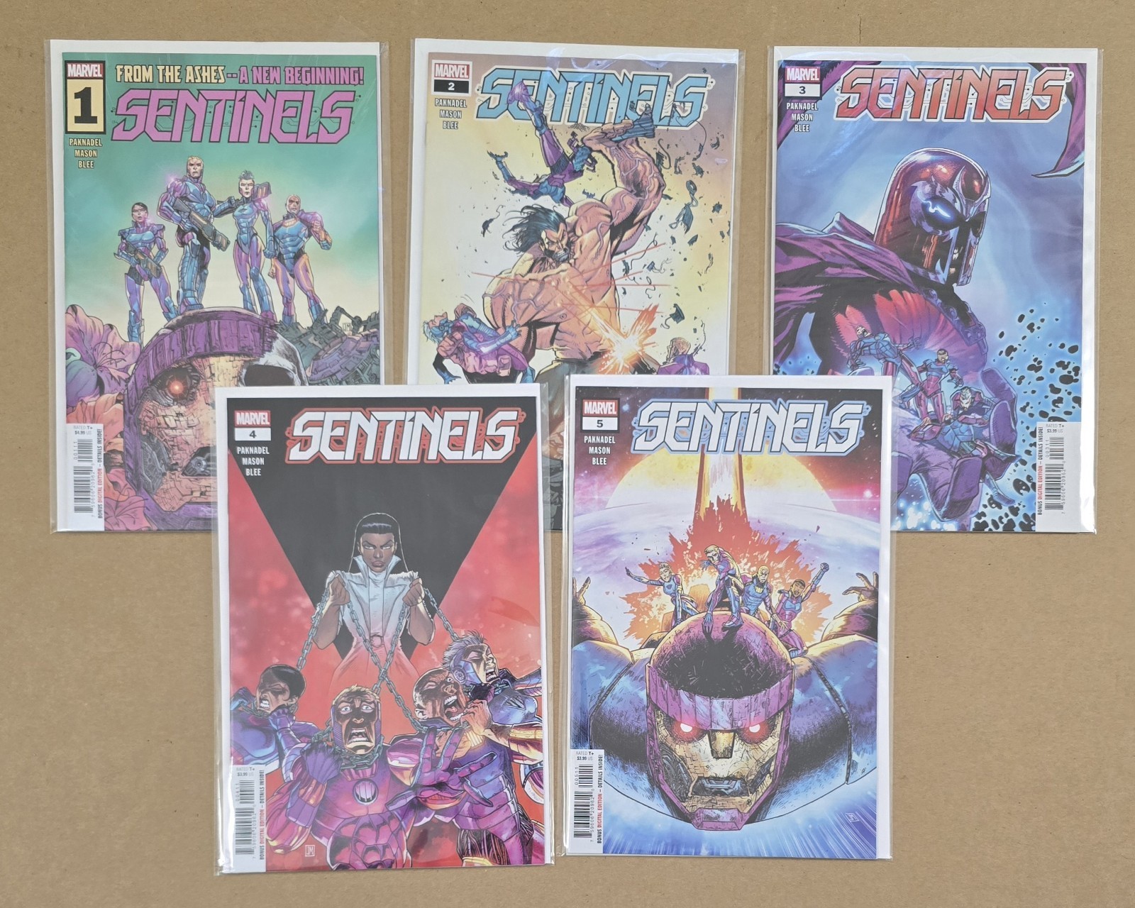 Sentinelle (2024) #1-5 Serie Completa Alex Paknadel Justin Mason X-Men