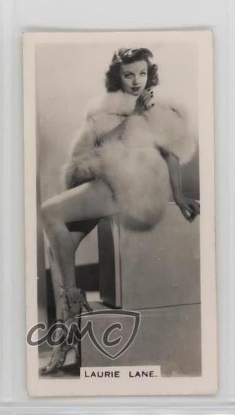 1939 Carreras Film and Stage Bellezze Tabacco Piccolo Laurie Lane #14 af0