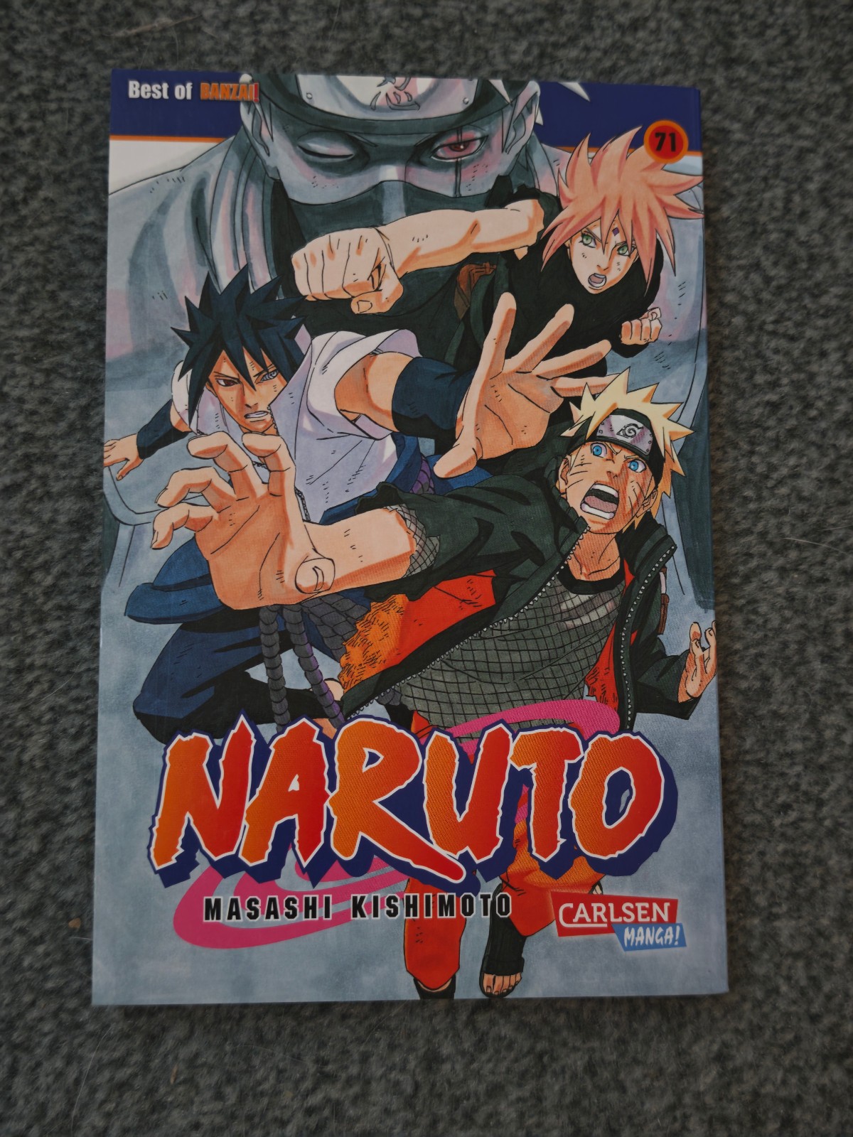 Naruto Band 71 manga tedesco