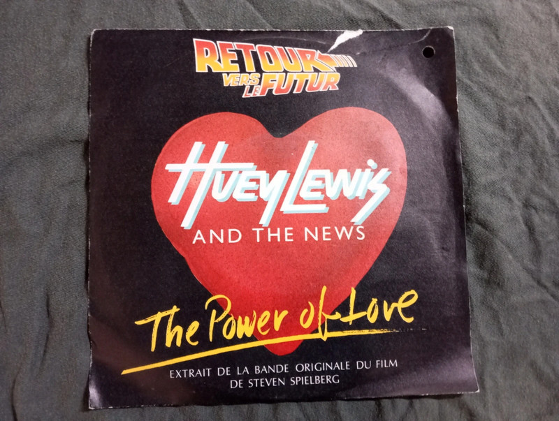 Huet lewis/ the power of love retour vers le futur/45 tours