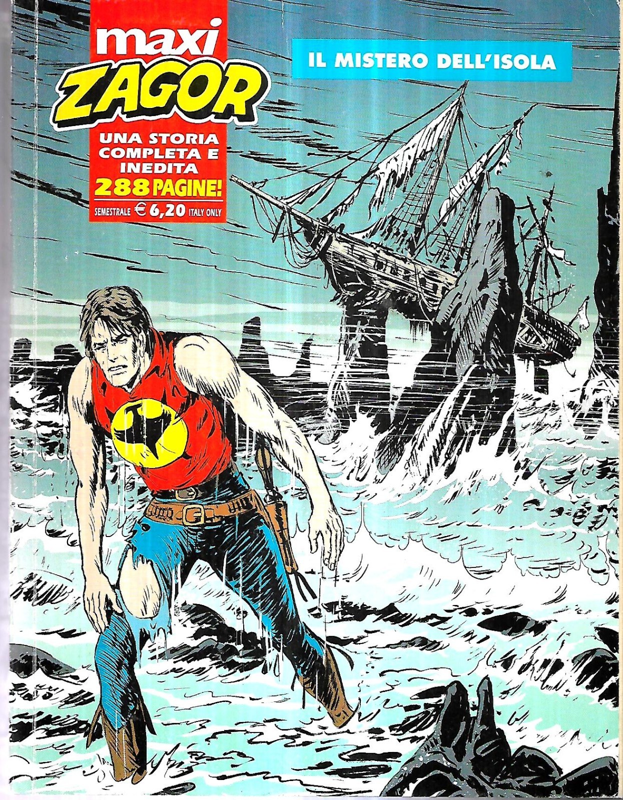 Maxi Zagor 17 (gen 2012): Mistero dell'Isola: ottimo +