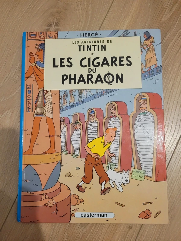 Tintin les cigares du pharaon