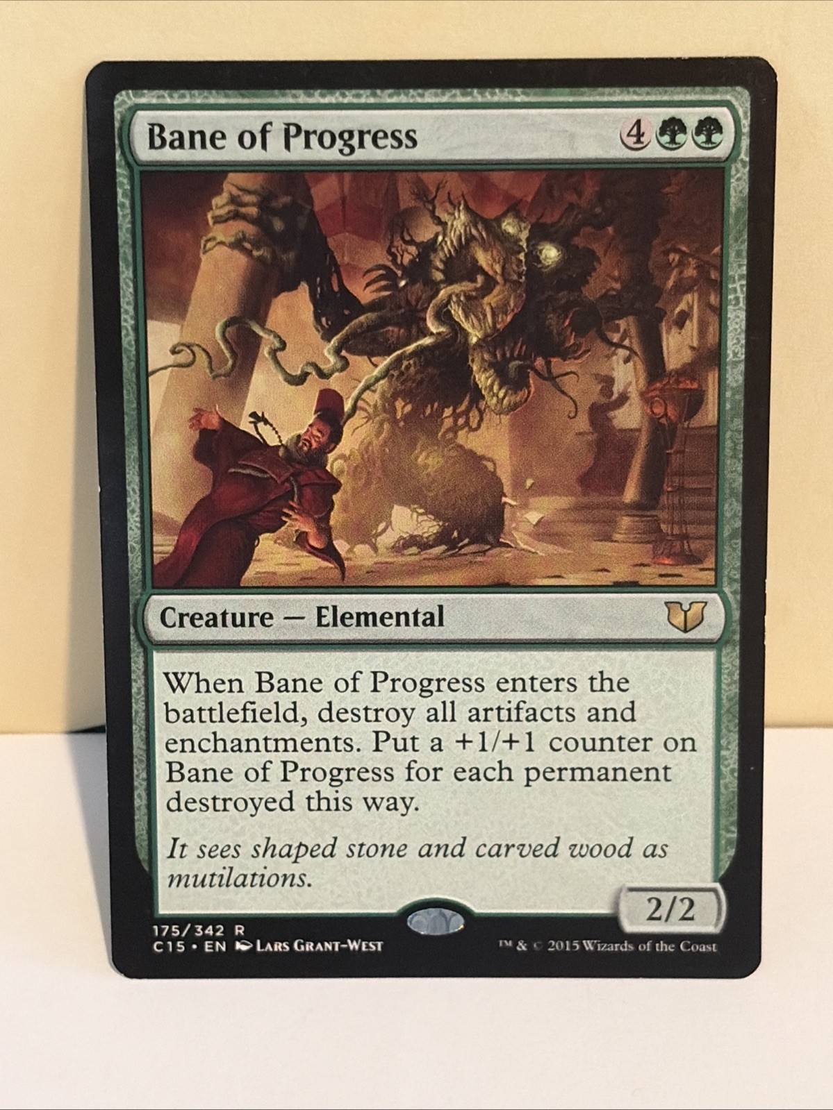 Bane of Progress 175 - R - Commander 2015 - Normale - MTG - LP