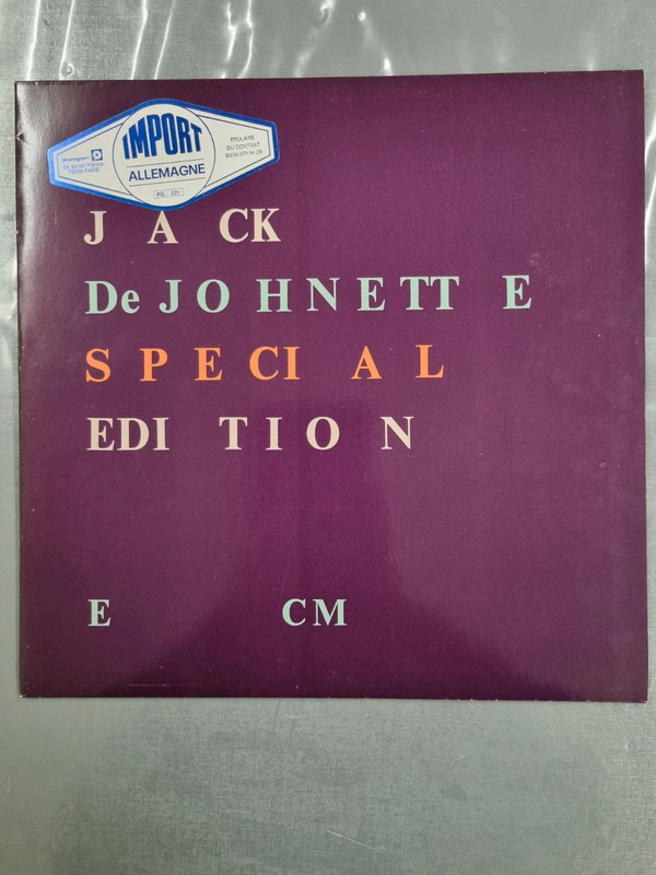 33T vinyl vintage  - Jack DeJohnette – Special Edition