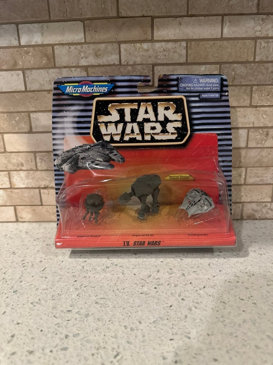 Pennino Star Wars Micro Machines Navi Collezione IV MOC Galoob 1996