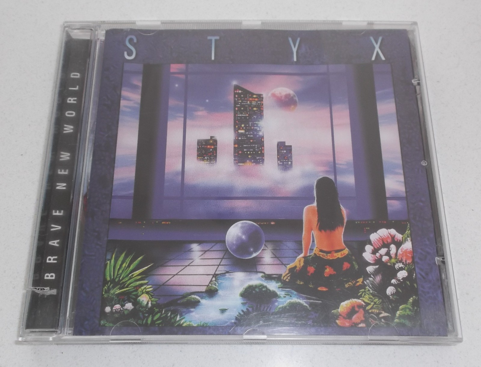Styx - Brave New World - 1999 CD Album -	SPV Recordings SPV 085-21422 CD