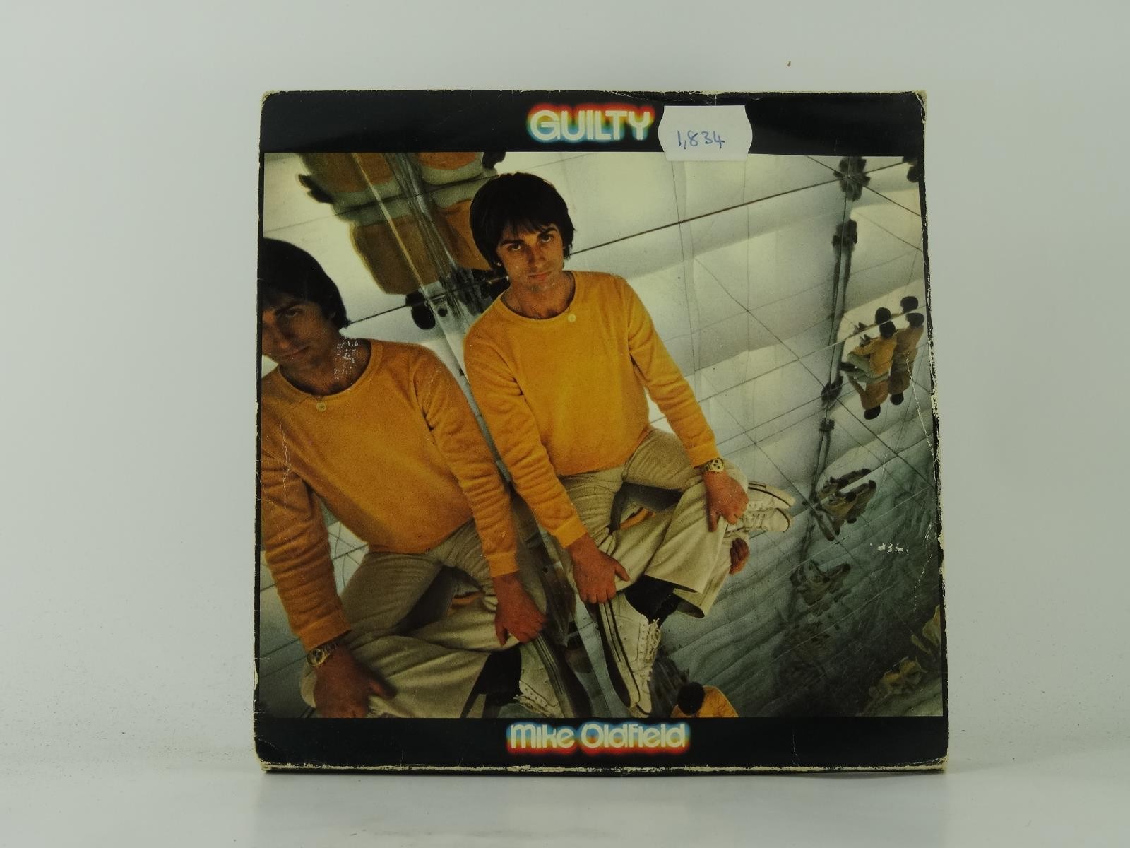 MIKE OLDFIELD GUILTY (33) 2 Track 7" Single plus Picture Sleeve VIRGIN RECORDS