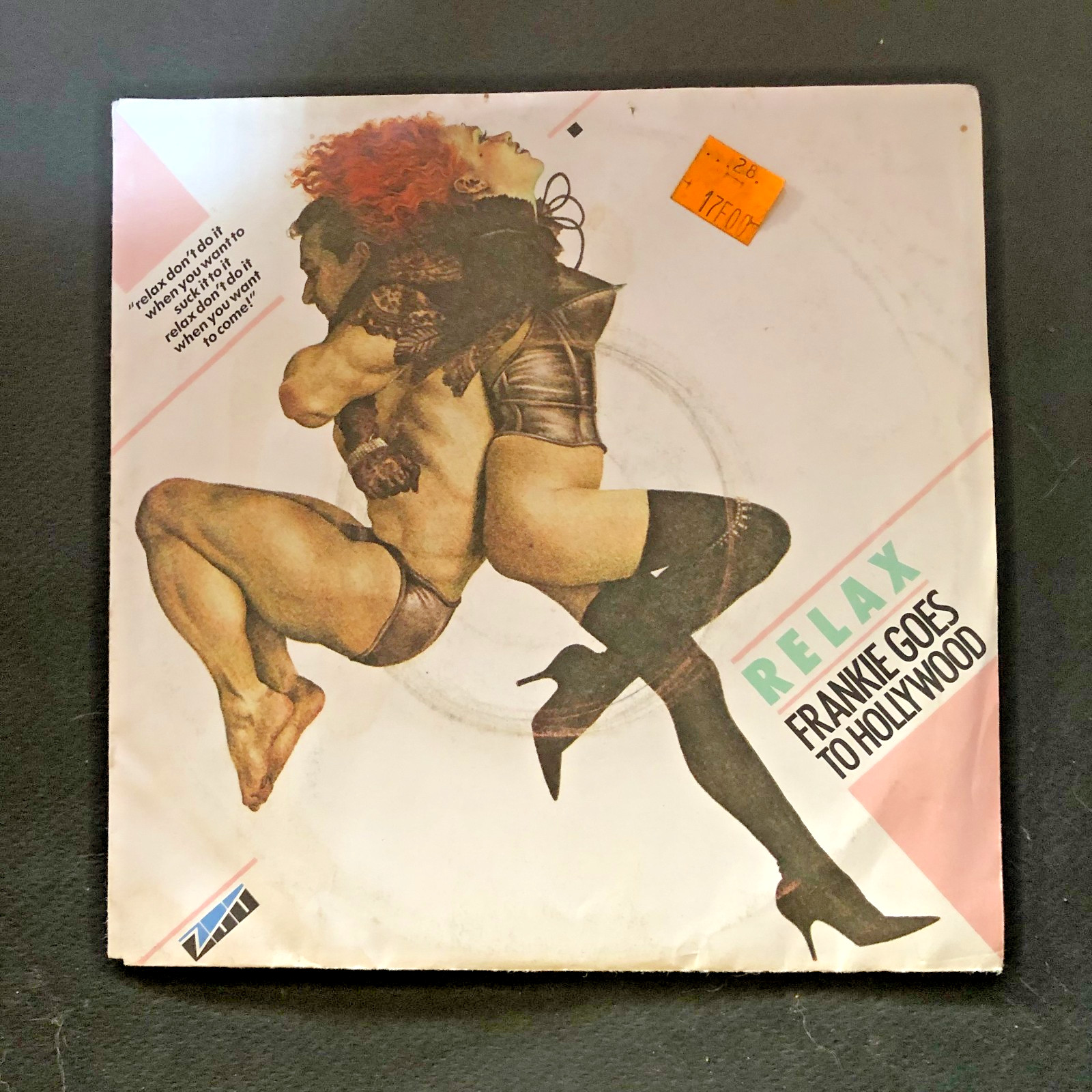 FRANKIE GOES TO HOLLYWOOD RELAX 7" 45 RPM 1983 ZTT – 818 063-7 FRANCE