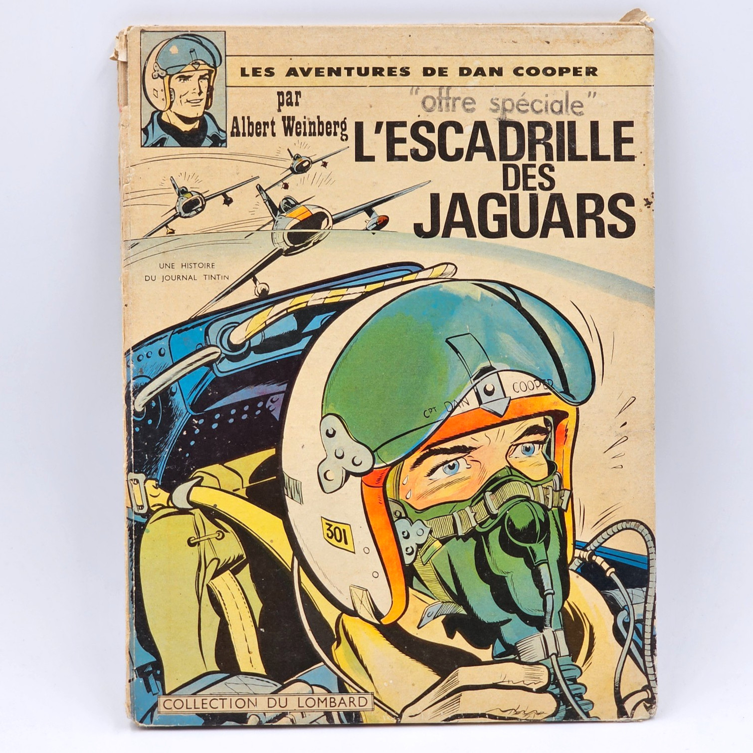 Dan Cooper L'Escadrille des Jaguars Albert Weinberg • (1964) BD ancienne Lombard