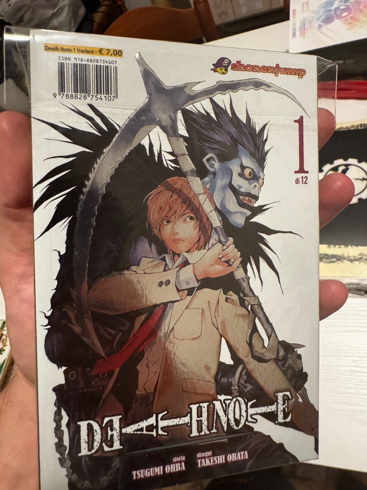Death Note N1 Variante Metal , Planet Manga, Italiano ,Nuovo ed imbustato