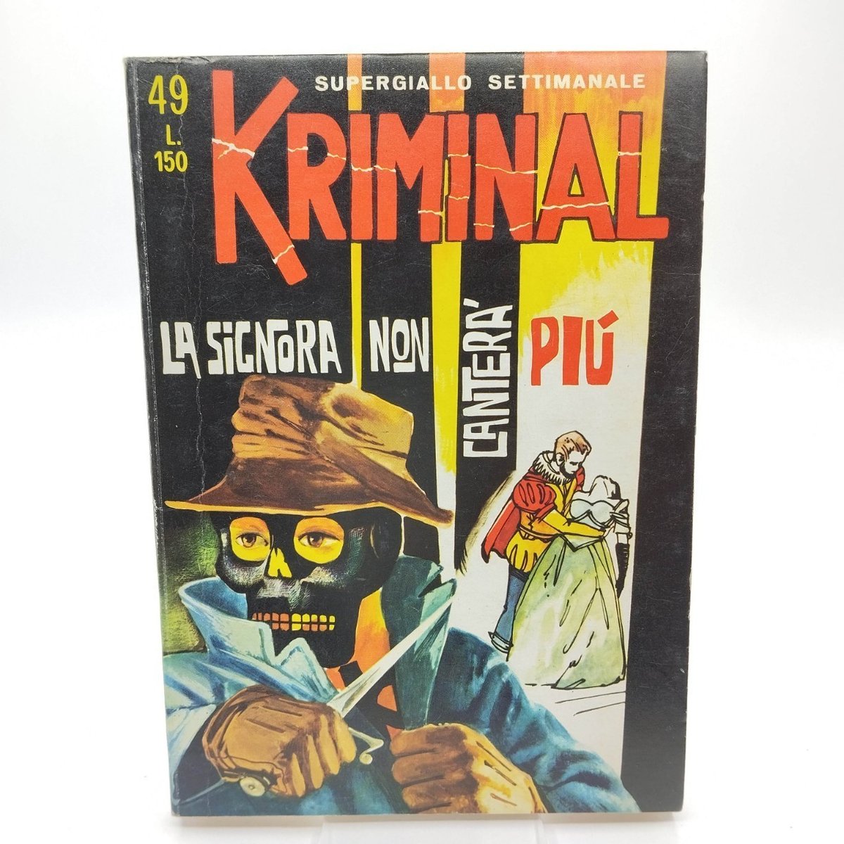 KRIMINAL N. 49  OTTIMO EDICOL A   AUT. 6636 ED. CORNO GIU. 1966 [ST][UFF-32-49]
