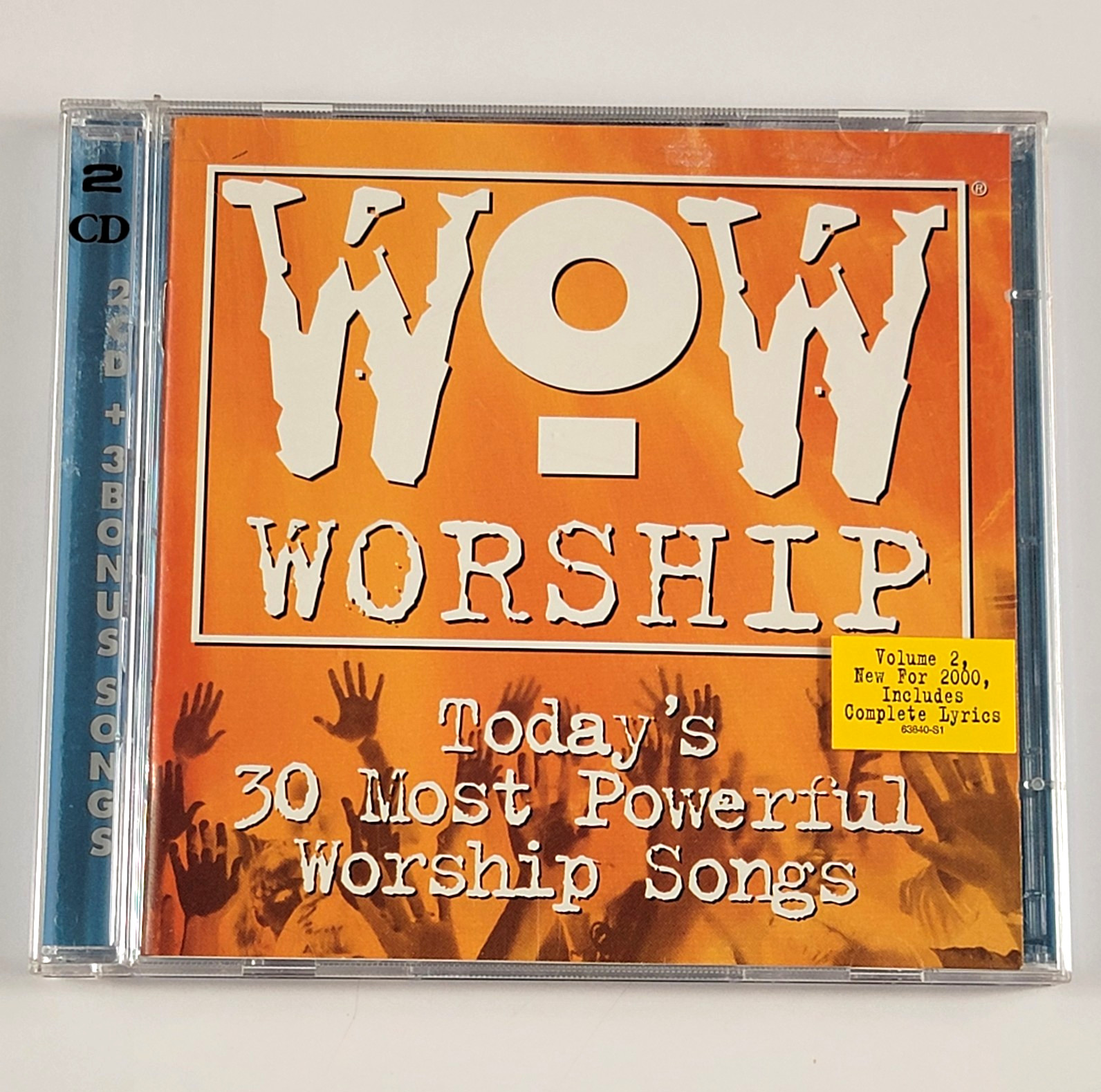 WOW Worship Orange - Today's 30 Most Powerful Worship Songs (2 CD, 2000) CCM