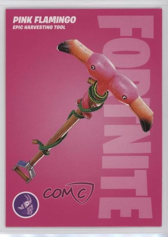 2021 Fortnite Series III Harvest Tools Pink Flamingo Raider's Revenge #H63 0bt4