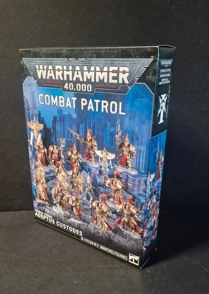 40K Adeptus Custodes Combat PAtrol for Warhammer 40K
