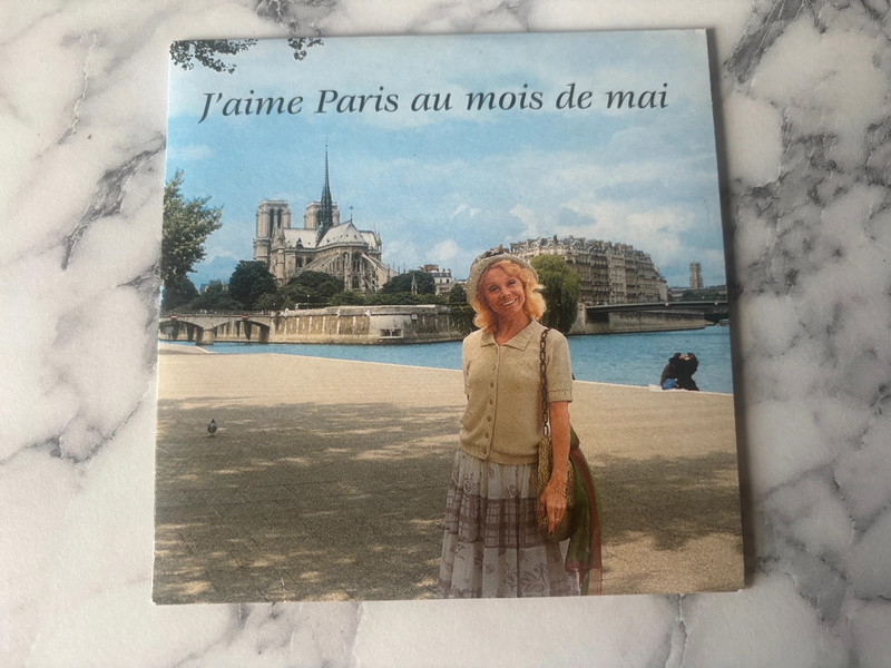 CD 2 titres Isabelle Aubret - J'aime Paris au mois de Mai
