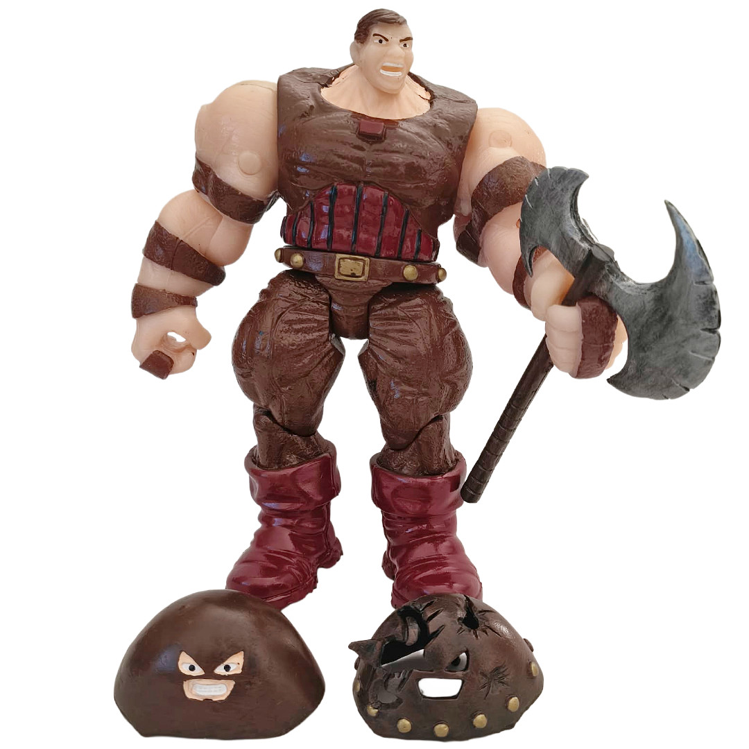 X-Men Juggernaut Action Figure 10" Marvel Legends Bootleg Messicano Made In Mexico