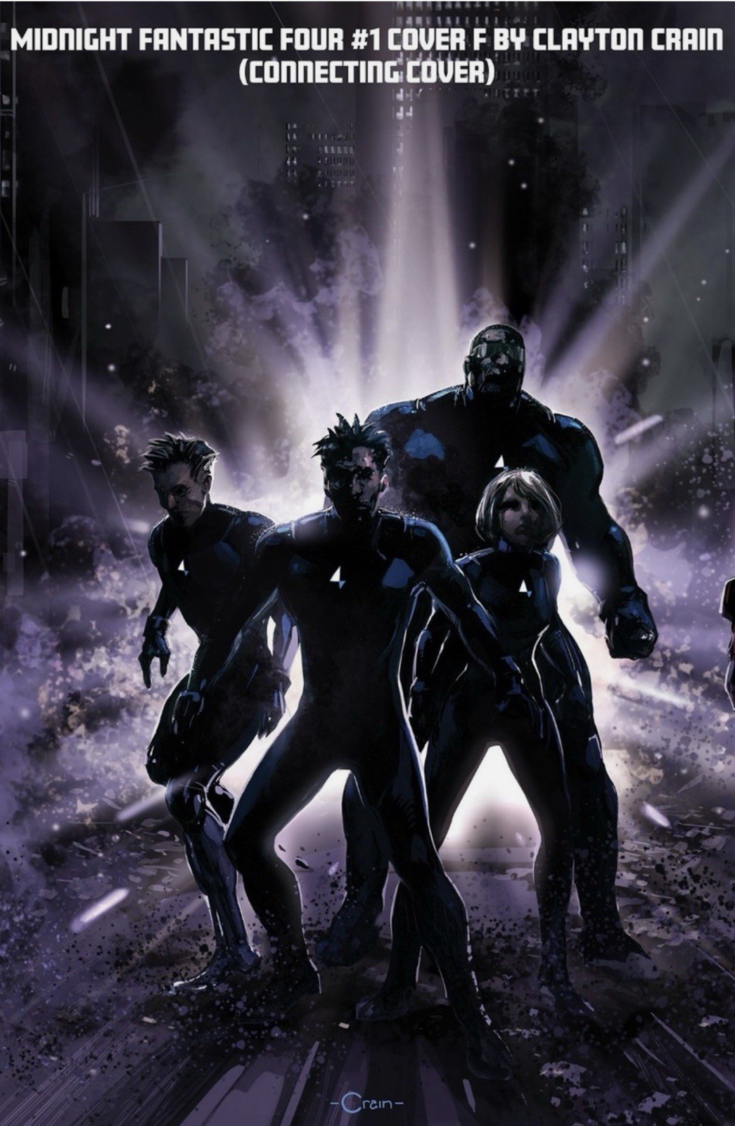 Midnight Fantastic Four #1 Cover F