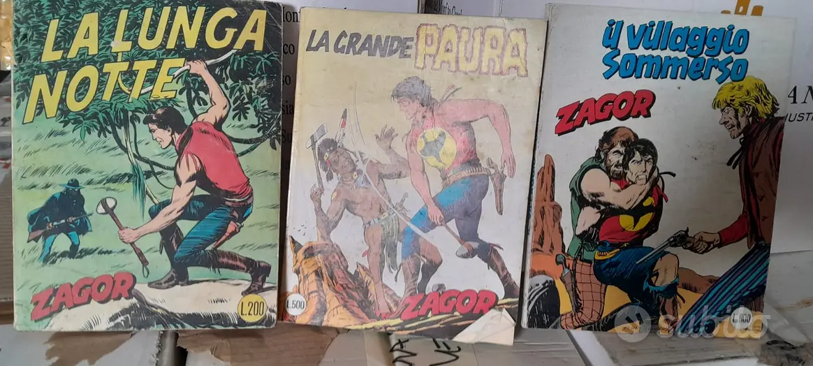 RACCOLTA  FUMETTI  ZAGOR