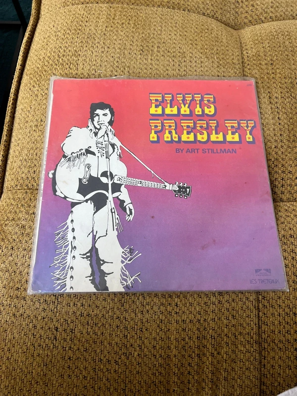 Vinyle 33t - Elvis Presley - by Art Stillman