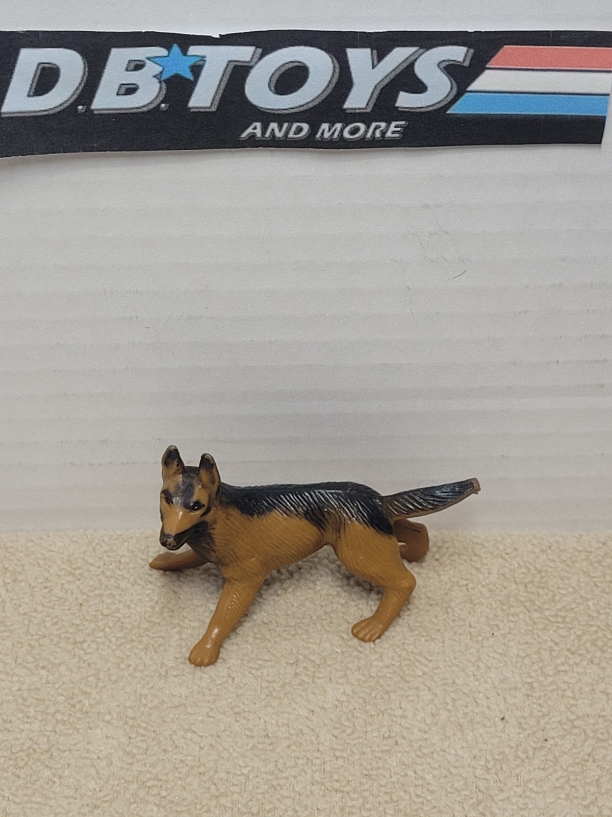 Accessorio pastore tedesco cane vintage GI Joe LAW & Order ARAH 1987 - ININTERROTTO