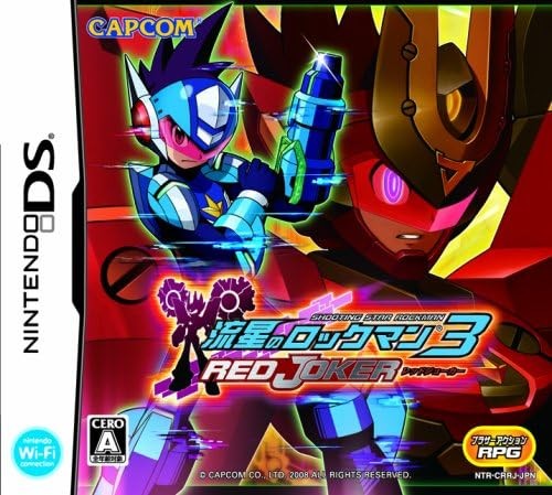 DS Ryuusei no RockMan 3: Red Joker Japan Import gioco libro giapponese forma JP