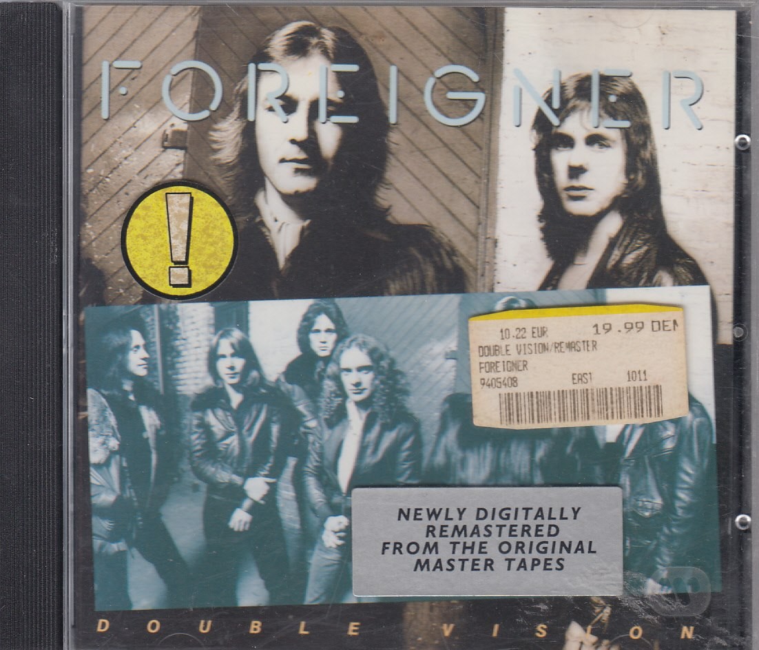 FOREIGNER "Double Vision" CD-Album