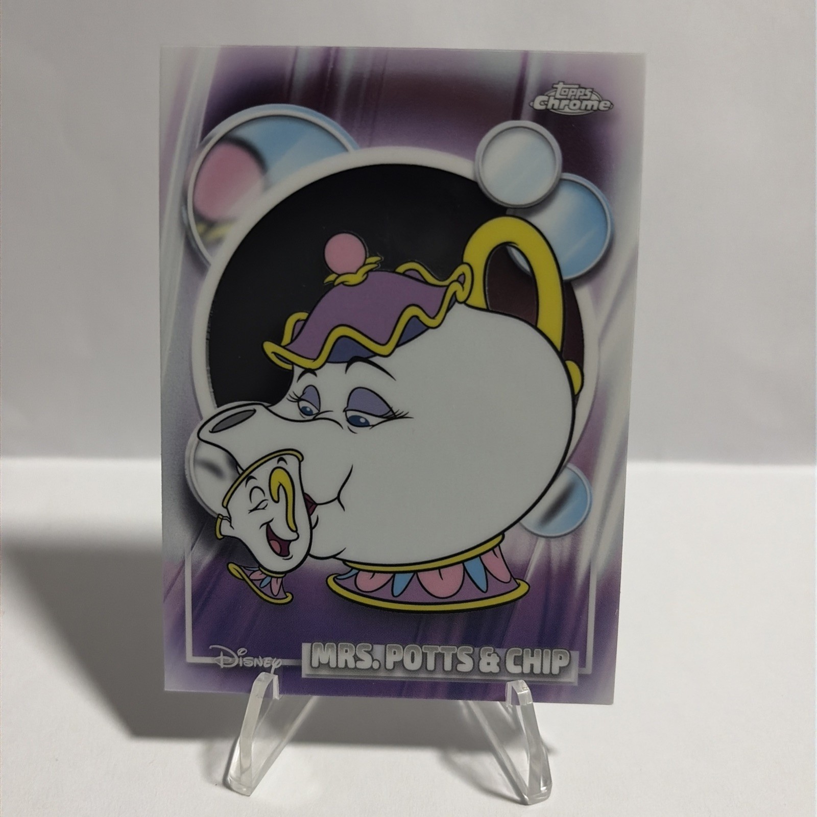 2026 Topps Chrome Disney Mrs. Potts & Chip #38