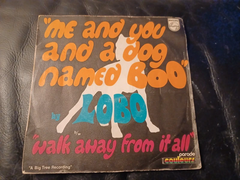 Lobo Me and You and a Dog Named Boo / Walk Away From It All Single 45Tm Pop Rock