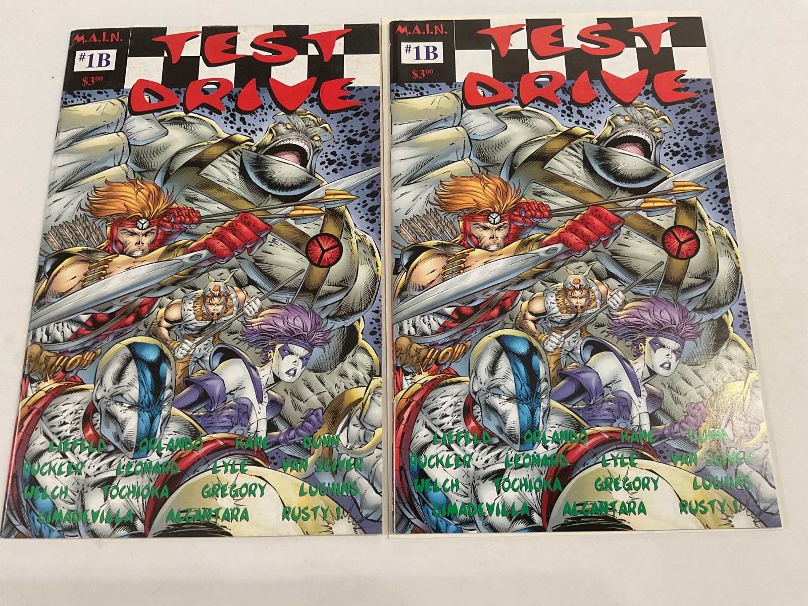 TEST DRIVE #1 - (2 COPIE) COPERTINA EARLY YOUNGBLOOD (MAIN/LIEFELD/01262022)