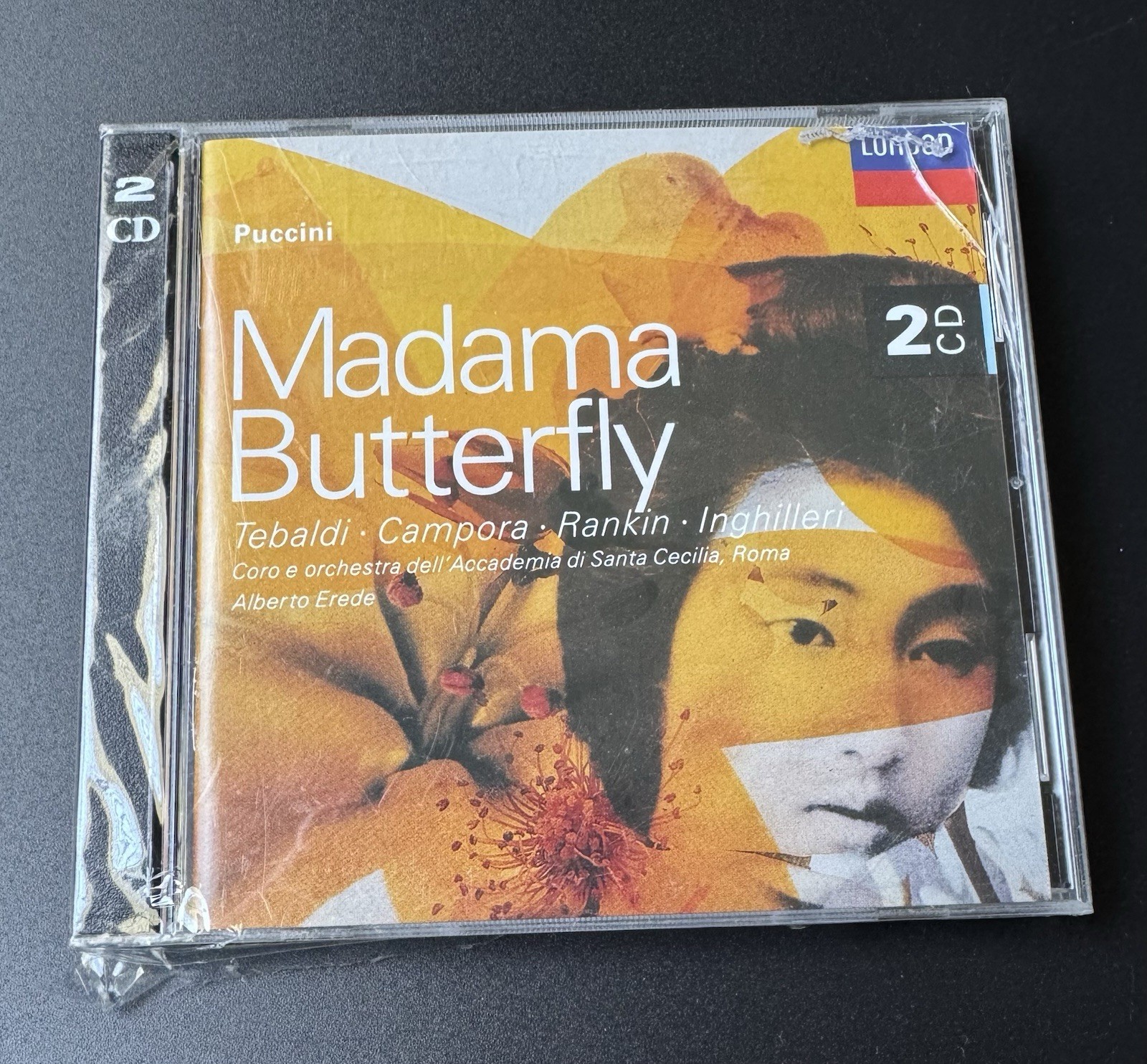 Puccini – Madama Butterfly CD 1993 2-disc Opera Classical London Tebaldi