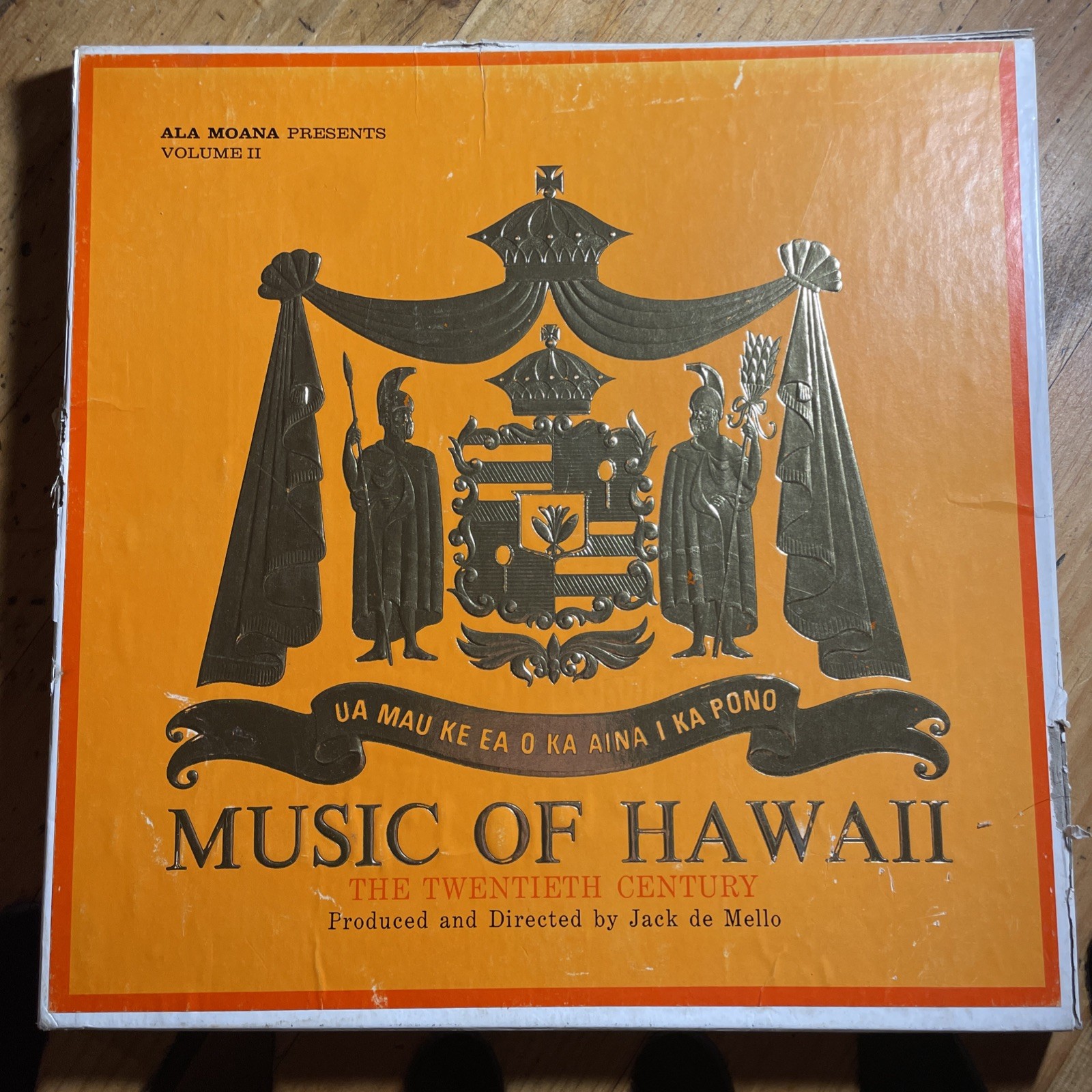 Music Of Hawaii 2 Vinyl LP Box Set Vol.II Jack De Mello 1965 A+ Vinyl