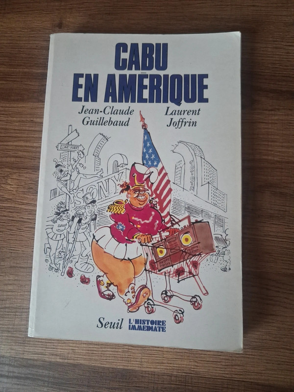 Livre Cabu en Amérique
