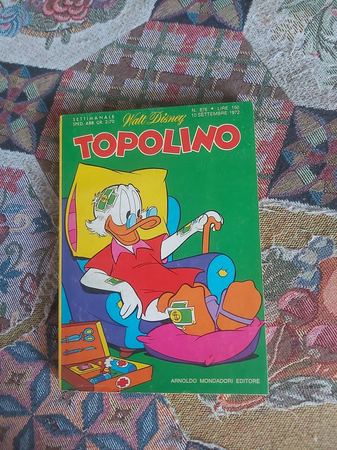 Topolino N. 876  Del 1972