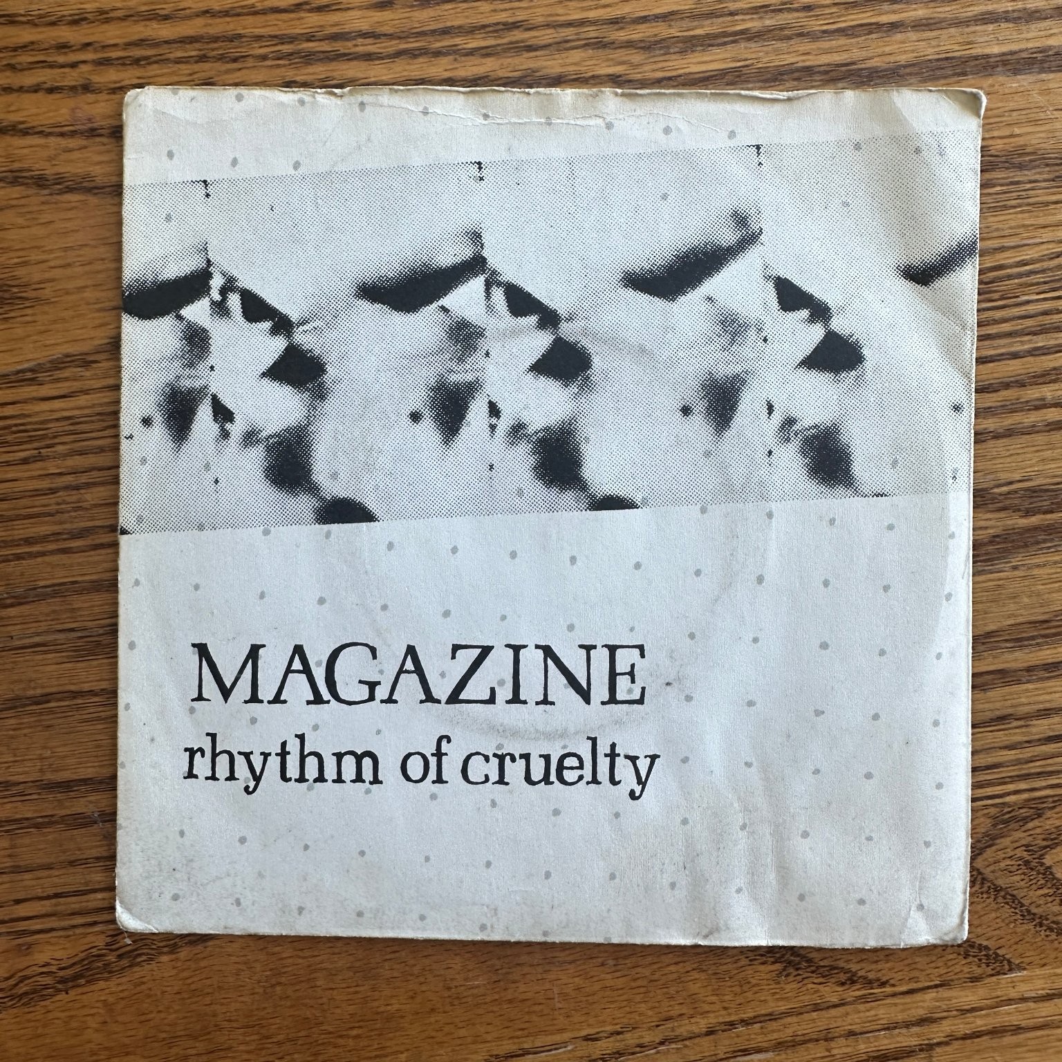Magazine - Rhythm of Cruelty 7" Single Record 1979 Virgin Post-Punk 45 RPM