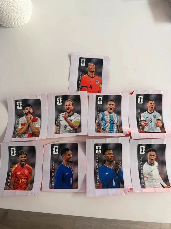 Lot de 9 stickers Panini Coupe Du Monde 2026