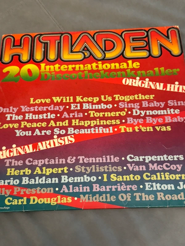 Hitladen – 20 Internationale Discothekenknaller – LP 1975