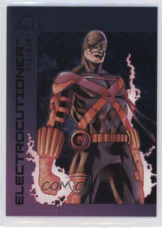 2025 Skybox Metal Universe Batman Harley Quinn FX 5/75 Electrocutioner #169 z7d