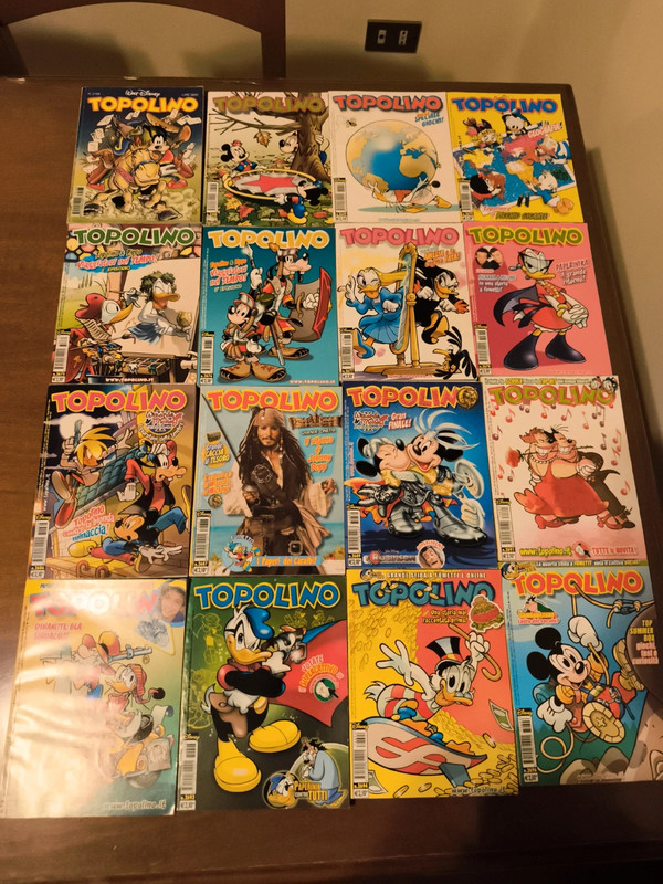 Lotto Topolino numeri vari