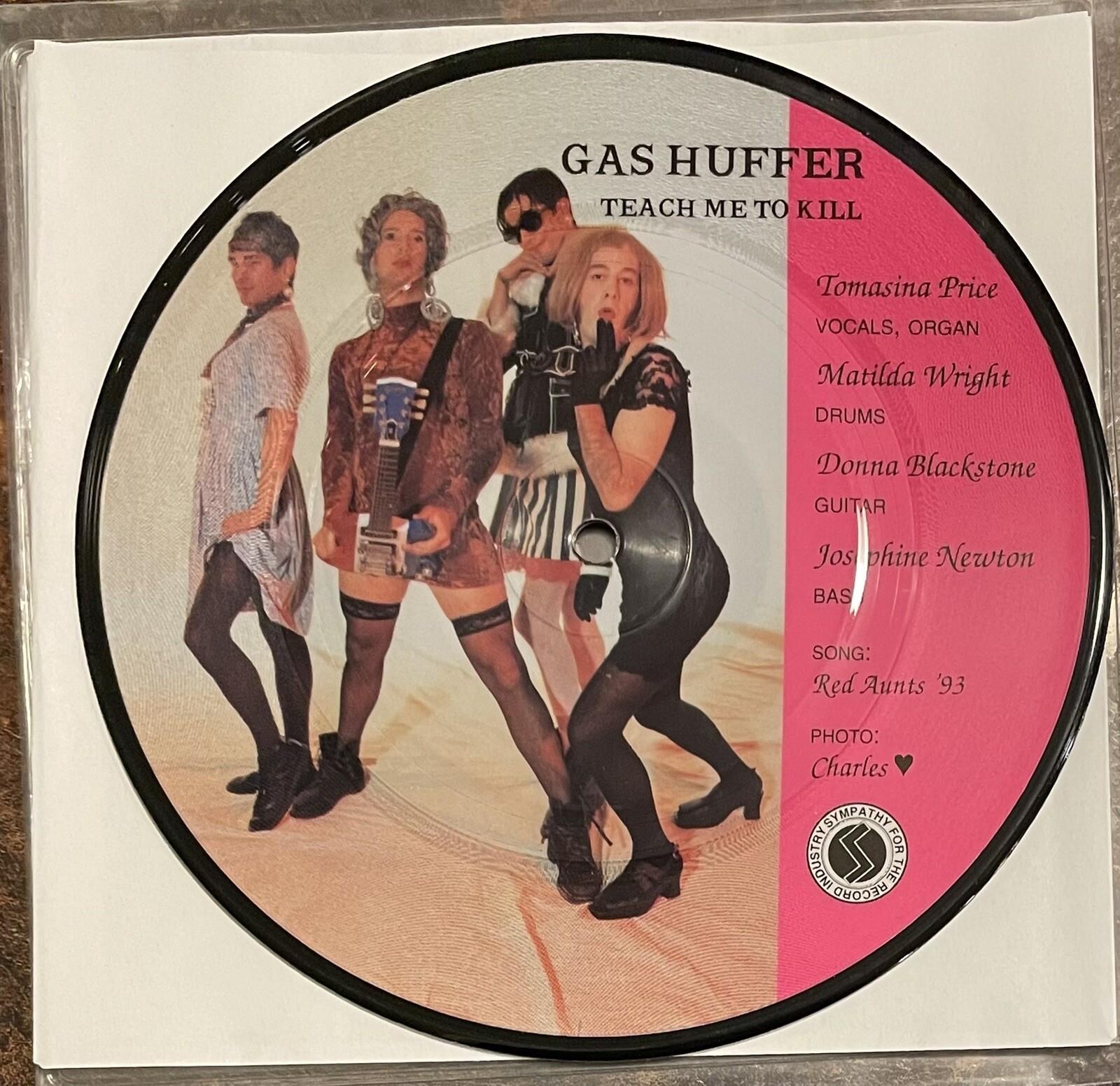 GAS HUFFER / RED AUNTS 7" Mudhoney Nirvana Melvins U-men Monkeywrench Kings Rock