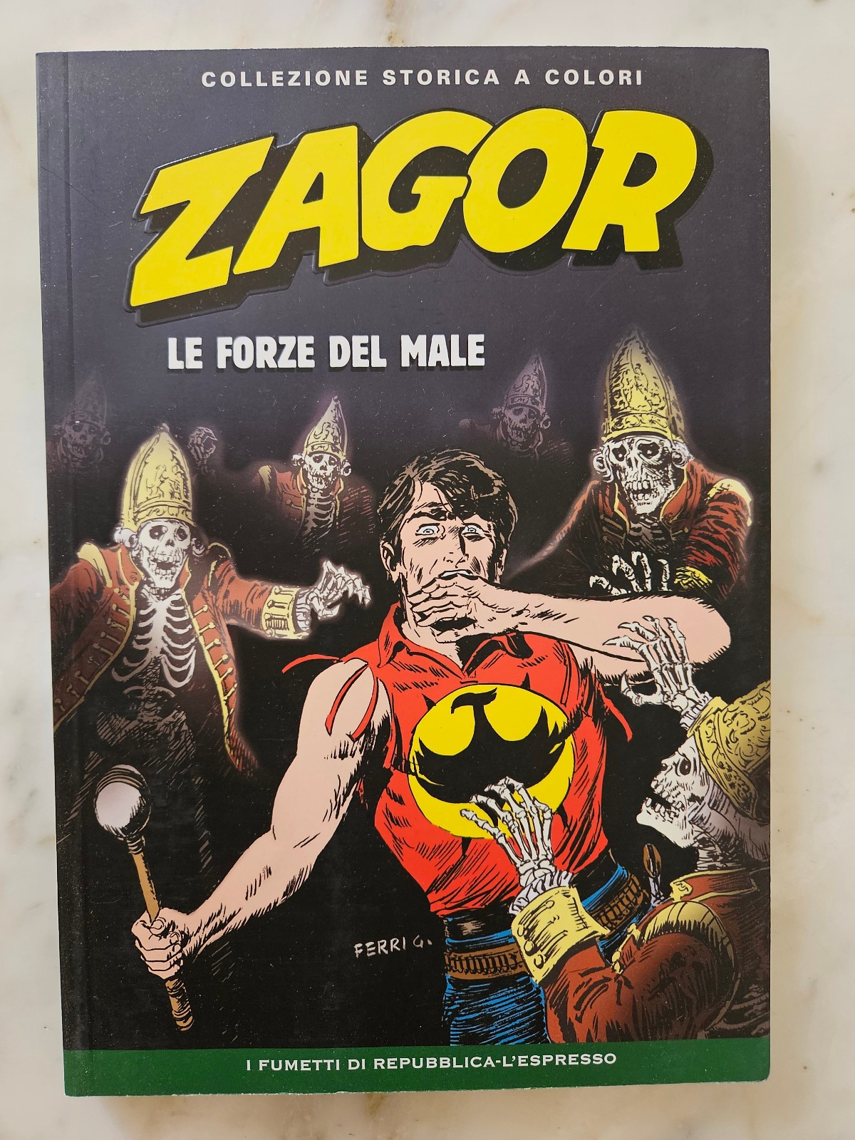 42) ZAGOR Collezione storica a colori Repubblica n. 195  - ottimo/edicola