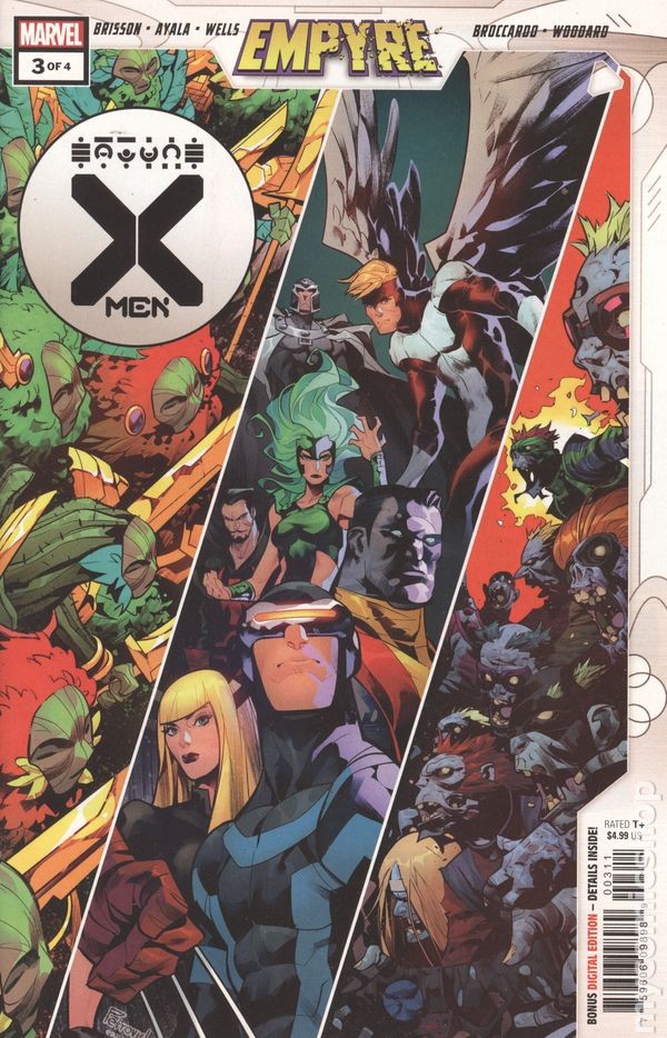 Empyre X-Men #3A Petrovich NM 2020 Stock Image