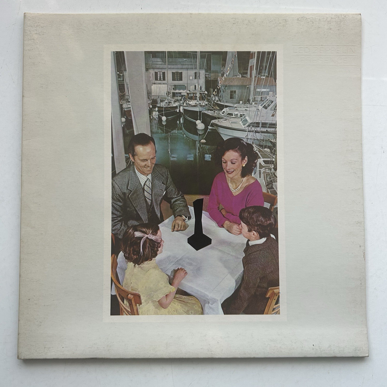 Led Zeppelin Presence Vinyl LP Record 1976 Embossed A1 B1 Album SSK59402 EX/VG+
