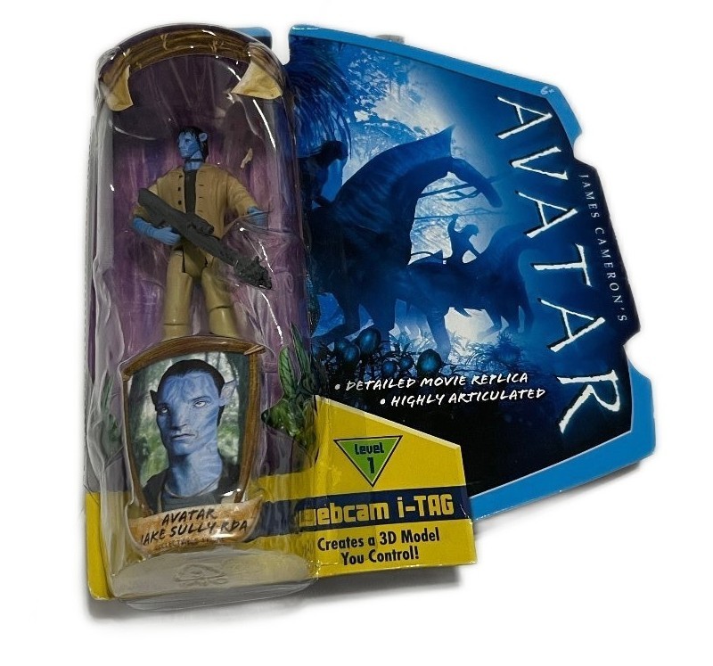 Avatar Jake Sully RDA Action Figure Mattel James Cameron Film Da Collezione Nuovo