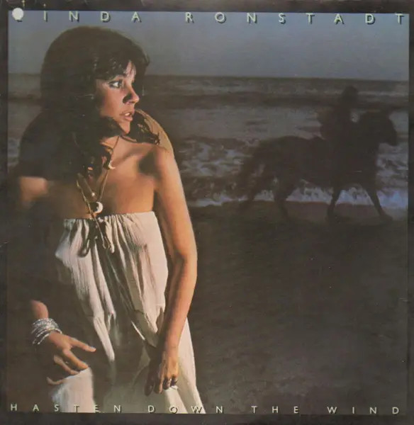 Linda Ronstadt Hasten Down The Wind GATEFOLD, INSERT INCL. Asylum Vinyl LP