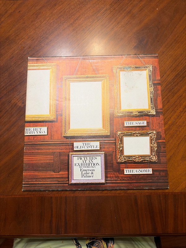 Vinilo Emerson, Lake and Palmer Pictures at an exhibition