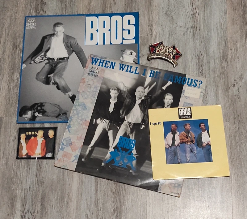 Lot vinyle groupe bros Matt goss